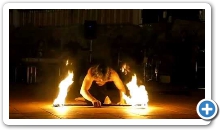 Miguel Rubio, Fire Show, Sardinia 2012